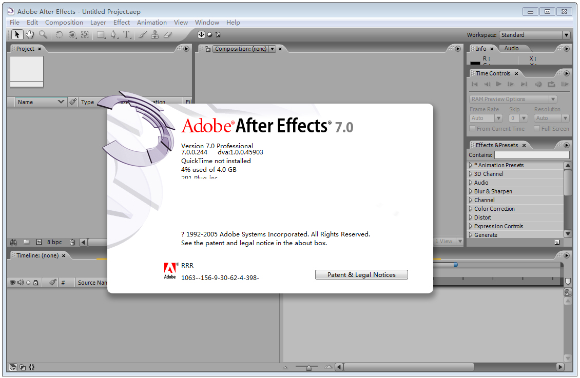 Adobe After Effects(ƵЧAE) V7.0 ƽ