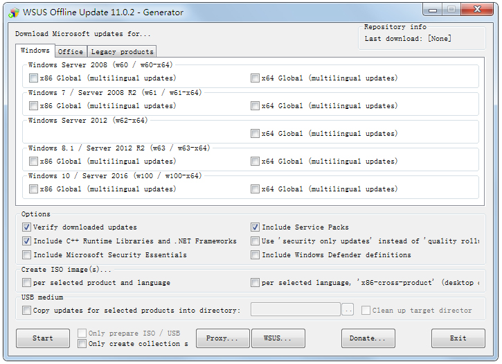 WSUS Offline Update(΢߲) V11.0.2 ɫӢİ
