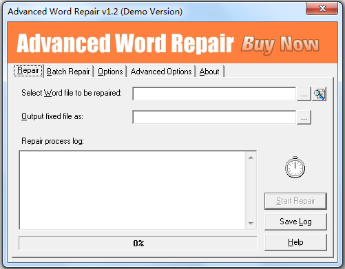 Advanced Word Repair(Wordĵ޸) V1.2.0.0 Ӣİ