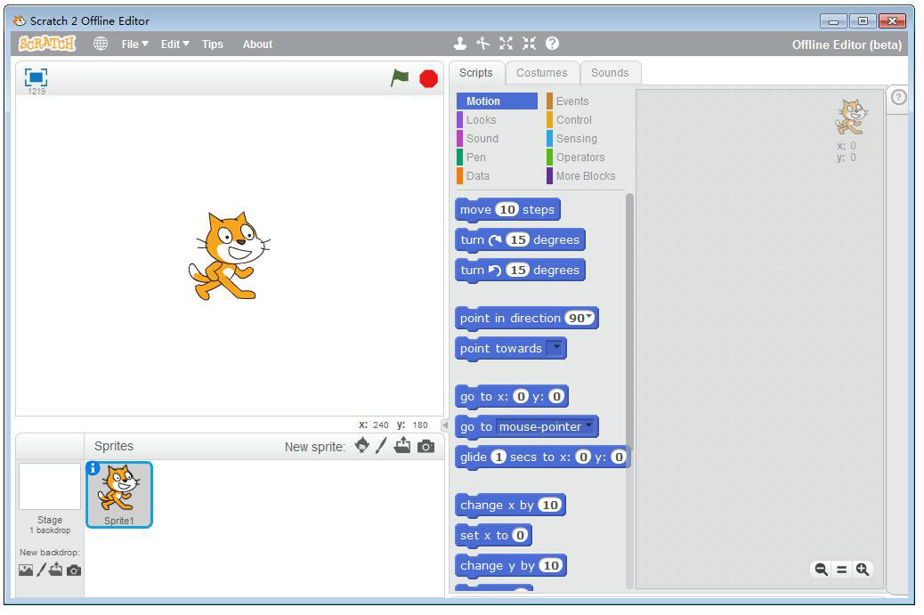 Scratch 2 Offline Editor下载_Scratch绿色版 - 系统之家