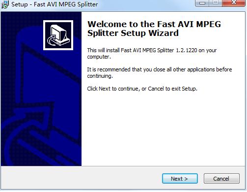 Fast AVI MPEG Splitte