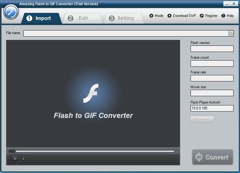 Amazing Flash to GIF Converter