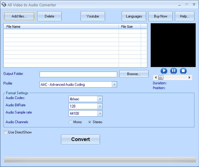 All Video to Audio Converter