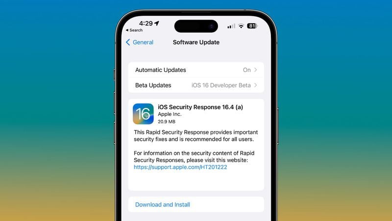 ƻ iOS 16.4 Beta 3 ֿٰ