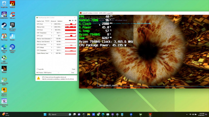 AMD Radeon 780M 3AϷʵ⣺1080