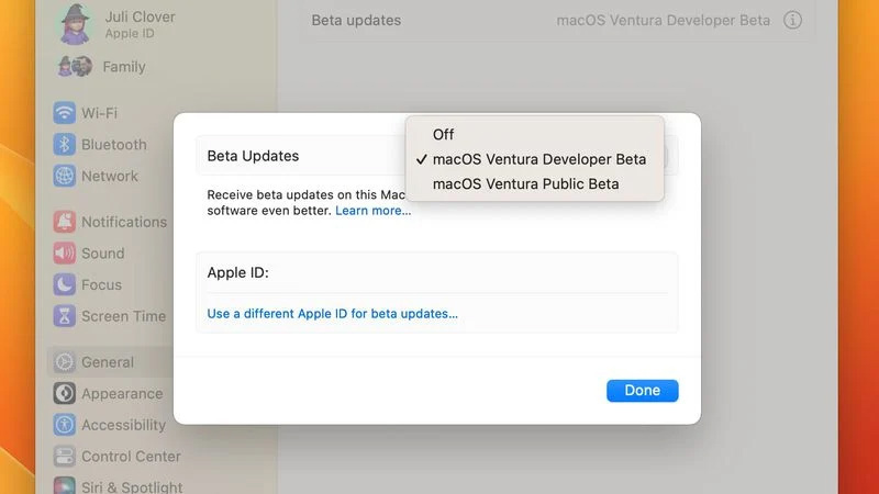 ƻiOS / iPadOS 16.5  macOS Ventu